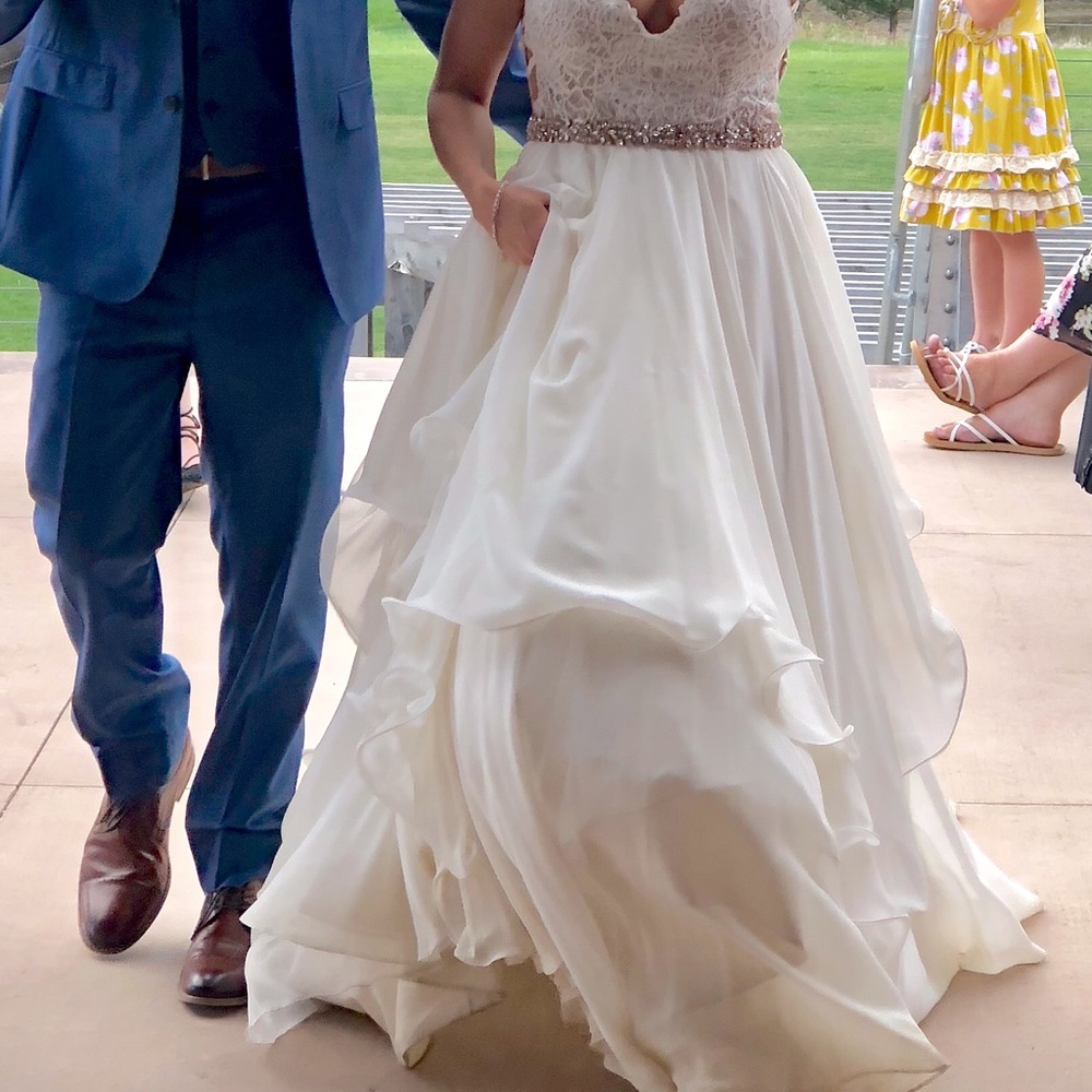 Hayley Paige “Leigh” wedding gown
